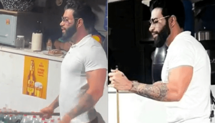 Gusttavo Lima surpreende ao aparecer em bar de sinuca em Goiânia